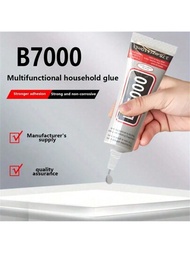 B7000融石屑手工藝品專用膠水,25ml/3ml/15ml清透b-7000超級珠寶膠水透明工業黏著劑,適用於布料、手機、珠寶製作、水晶、藝術石材、木材、玻璃等