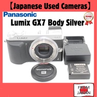 Panasonic Mirrorless Camera Lumix GX7 Body Silver DMC-GX7-S Japan Camera Mirrorless Digital Camera P