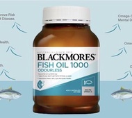 新包裝🔥超大樽Blackmores Fish oil 深海魚油 -400粒