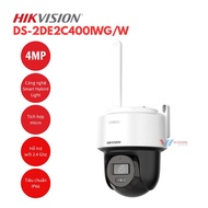 Hikvision 4MP Wifi PT IP Outdoor Camera 4MP Independent Running, Memory Card DS-2DE2C400IWG/W (2.8MM