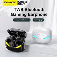 Awei T35 True Wireless Earphone Gaming Bluetooth Earphone Low Latency Gaming Earbuds