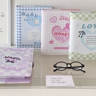 Heart Pu File Grid (File + Separator) A5 Size 6 Rings Photo Album Card (AD) B5