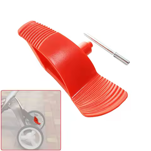 Stroller Brake Pedal For Stokke Xplory V3/4/5/6 Dsland Pushchair Back Wheel Foot Switch Baby Car Par