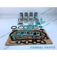 Gasket Piston Ring Bearings Washer for Isuzu 4JB1 Non-Turbo Mustang Bobcat