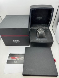 ORIS HIGH MECH Automatic ตัวเรือนสแตนเลสรมดำ นาฬิกาผู้ชาย มือสองของแท้