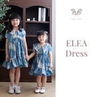 KATUN BBË-BEE Batik ELEA Dress (School Children's Batik Dress,/ Girls' Batik Dress, Cotton Batik Chi