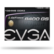 EVGA 1GB GeForce 8400 GS DirectX 10 64-Bit DDR3 PCI Express 2.0 x16 HDCP Ready Video Card Model 01G-