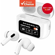 A9 PRO Earbuds Wireless Bluetooth TWS 5.4 Earbuds ANC/ENC Noise cancelling Earbuds Gaming Waterproof