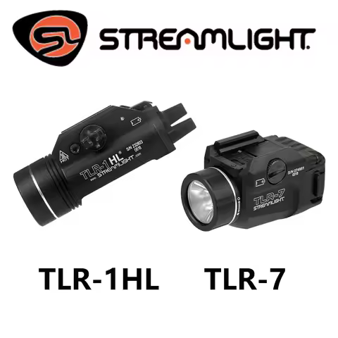 STREAMLIGHT TLR TLR-1HL TLR-7 Tactical Scout Light Airsoft Ourdoor Light For Glock 17 19 20mm Rail F