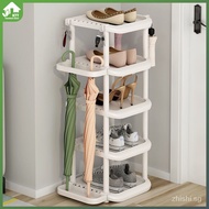 Shoe rack storage rack with umbrella rack waterproof household economical space-saving dust-proof shoe cabinet dormitory indoor