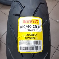 Original Pirelli Diablo Rosso 2 Tubeless Tyre Tayar Tire  #Racing Besar 160/60ZR17 160/60R17 160/60/17 160/60-17 KTM R25