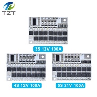 3s/4s/5s Bms 12v 16.8v 21v 100a Li-ion Lmo Ternary Lithium B