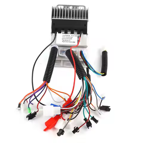 36V-48V 500W E-Bike Controller Electric Vehicle 3-Mode Sine Alarm Cruise Reverse Brushless Controlle
