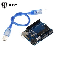 UNO R3 Atmel ATMEGA328P Compatible Board Plug and Play (No need download extra Arduino USB driver)