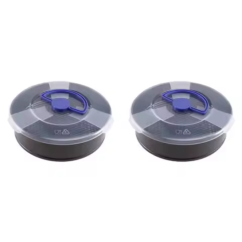 2X Springform Cake Tin, Round Springform Cake Tin, Non-Stick Cake Tin, Springform Pan With Lid And R