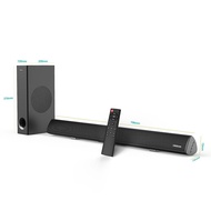 Blue soundbar High-power soundbar home theater system120w Soundbar wireless speaker for TV