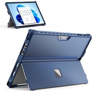 【In stock】MoKo Case for Microsoft Surface Pro 7 Plus/Pro7/Pro 6/Pro 5/Pro 4/ LTE - All-in-One Rugged Cover Case with Pen Holder Kickstand Protective Case Compatible with Type Cover