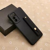 Carristo Oppo Reno 6 5G Simple Back Silicone Case with I-Ring Ring Soft TPU Cover Casing Phone Mobil