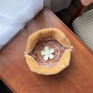 Caramel Terry Pouch