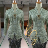 Kebaya kartini flo brukat mutiara payet