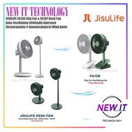 JISULIFE FA13R&FA18S Clip Fan&FA13P&FA19 Desk Fan&Octopus Mini Fan FA24 Auto-Oscillating Operated Re