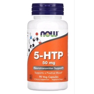 NOW FOODS ~5-HTP, 50 mg, 90 Veg Capsules