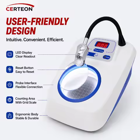 XK97-A Colony Counter Digital Bacterial Colony Counter AC220V DC12V Lab Food Water Testing Instrumen