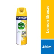 Dettol Disinfectant Spray - Lemon Breeze (450ml)