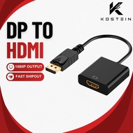 DP to HDMI Adapter Supports 4K Resolution