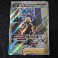 Pokemon Card TCG : Crown Zenith : Cynthia's Ambition GG60/GG70 100% Original Pokemon Card