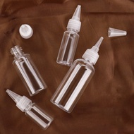 Combo 10 Bottles Of Pet Plastic Pointed Cork 5ML / 10ML / 20ML / 30ML / 60ML / 80ML / 100ML For Hand Gel - FAIRY Cosmetic Extraction Bottle