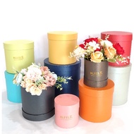 Bloom Box Round Box Flower Box Gift Box Flower Box Diameter 15 cm height 15 cm