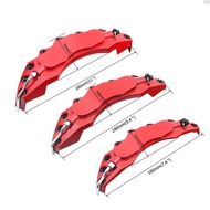 Car Modification Aluminum Alloy Decorative Brake Caliper Cover Universal Caliper Cover Car Metal Cal