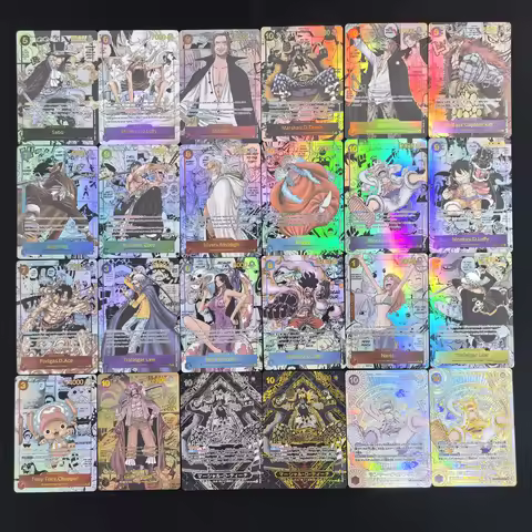 22Pcs/Set OP01-OP11 OPCG ONE PIECE Collection Card Roronoa Zoro Monkey D. Luffy Sabo Nami GOLD.ROGER