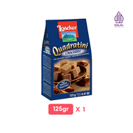 Loacker Wafer Quadratini Chocolate 125gr