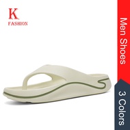 Men Flip Flops Soft Thick Soft EVA Sole Garden Slippers Outdoor Footwear Anti Slip Wading Beach Shoe