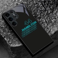 F1 Formula 1 Number 44 design Phone Case Glass for Samsung Galaxy S20 S21 S22 S23 S24 S25 Ultra Plus
