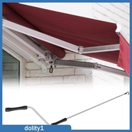 [Dolity1] Awning Crank Handle for Awning Shade, 120 Cm, Easy-to-use Tool, Metal Hand Crank Handle, A