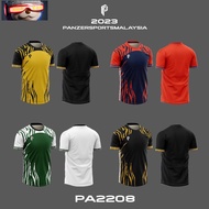 Referee Shirt Uniform 2024 Training Jersey Official New Bola Sepak Kelabu Custom Men Football Soccer Jersi Fustal Kronos Men's Olympic Collection Jersey