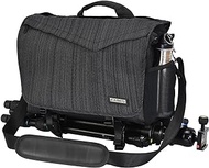 CADeN Camera Bag - With Rain Cover Quick Access Can Accommodate 1 Camera 3 Lenses 1 Tripod and Other Photo Accessories for Canon Nikon Sony