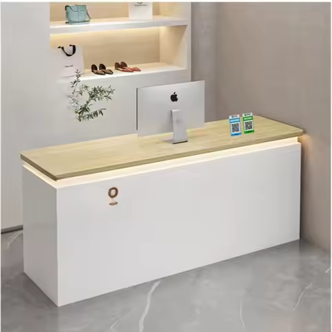 Bar checkout page store small simple clothing barber shop cabinet