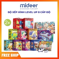 Mideer Puzzle Level Up 8-Level Puzzle set for children, Puzzle assembly toy for intellectual develop