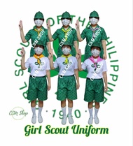 [School Uniform] Girl Scout Uniform 6in1 Set - Twinkler / Star / Junior [GSP Uniforms]