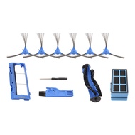 Replacement Parts Main Brush Side Brushes Filter for Kyvol Cybovac E20 E30 E31 Vacuum Cleaner Robot