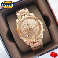 FOSSIL Boyfriend Watches For Women Men Orginal Analog Authentic Pawnable Waterproof Ladies Watches