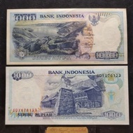 UANG KERTAS LAMA 1000 RUPIAH 1992 INDONESIA DUIT KUNO ASLI