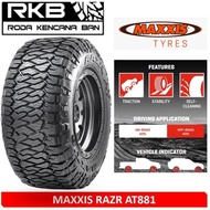 MAXXIS AT811 RAZR 33 x 12.5 R20 Ban Mobil AllTerrain Rubicon Landrover