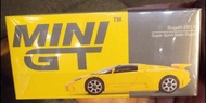 Mini GT Bugatti EB110 Super Sport Giallo 1/64 金屬模型車