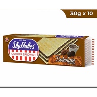 SKYFLAKES Cracker Sandwich Chocolate Flavor