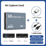 High Definition 4K/60Hz Video Capture Card HDMI To USB Converter For Live Broadcasting Camera Mobile